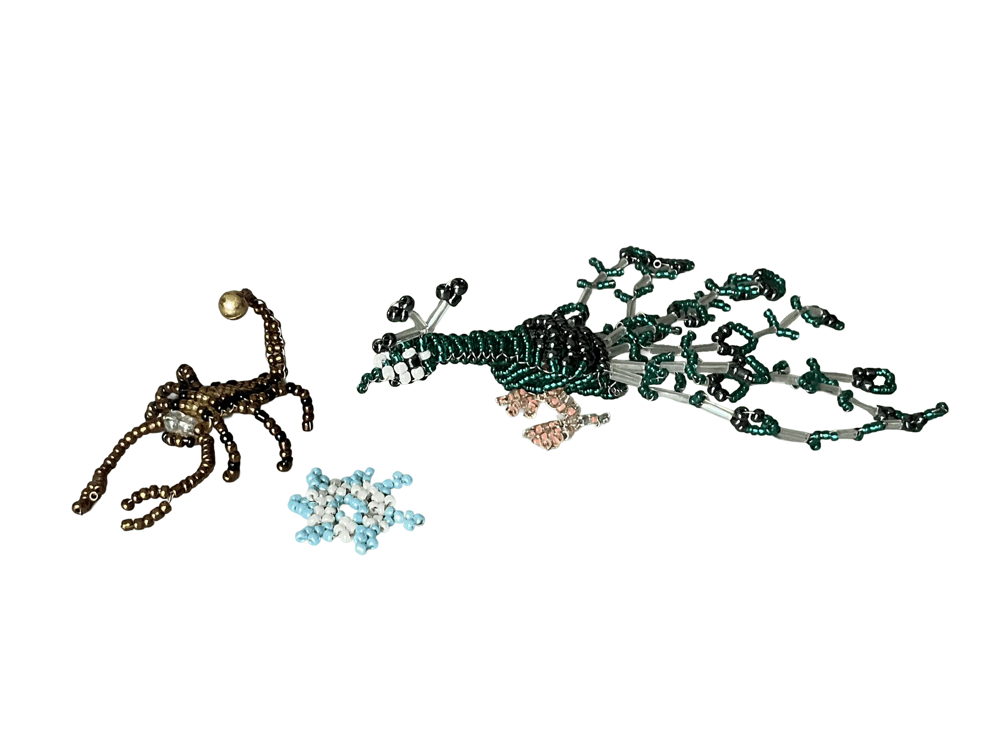 Animaux en perles