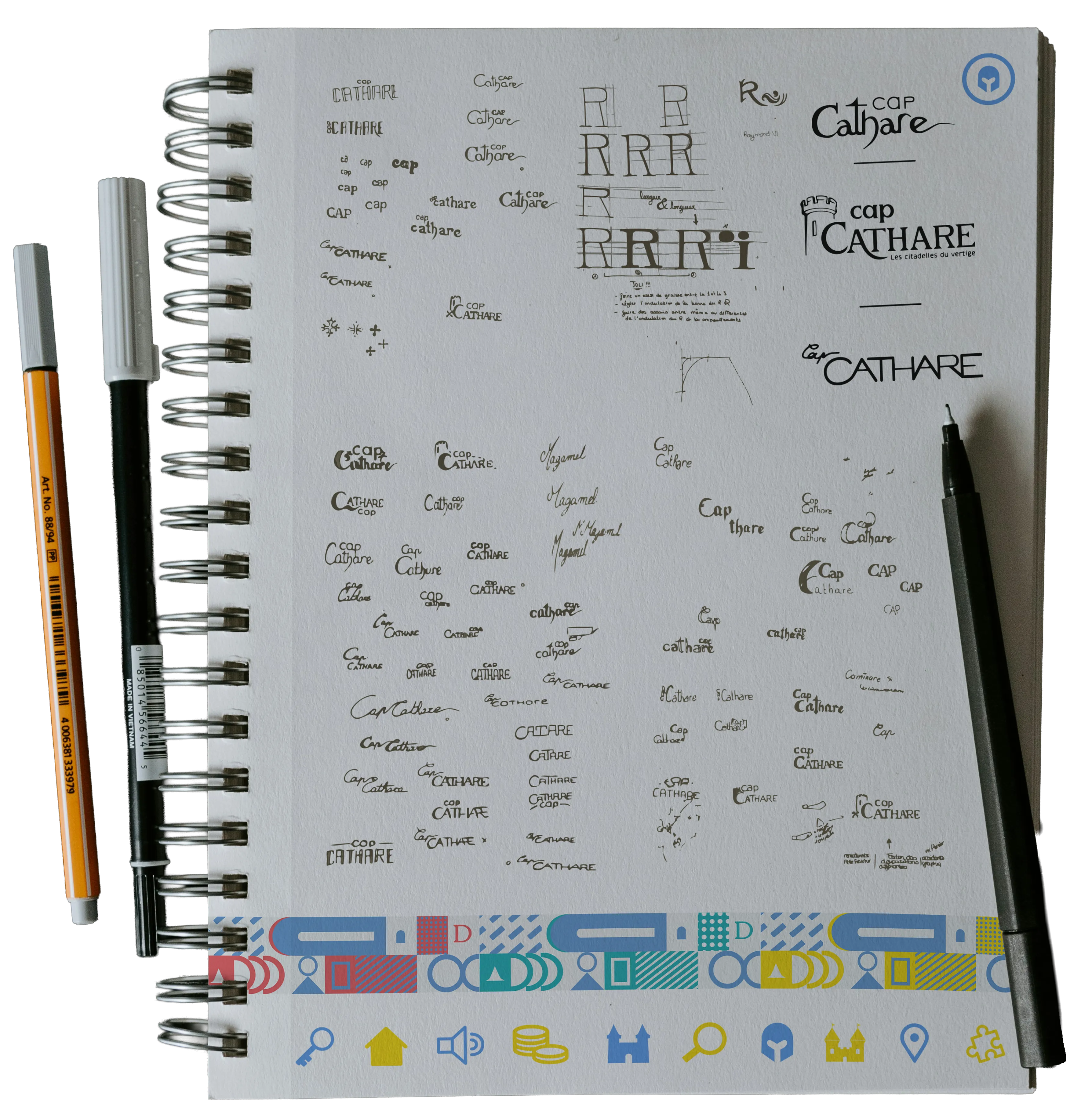 Croquis et recherches graphiques