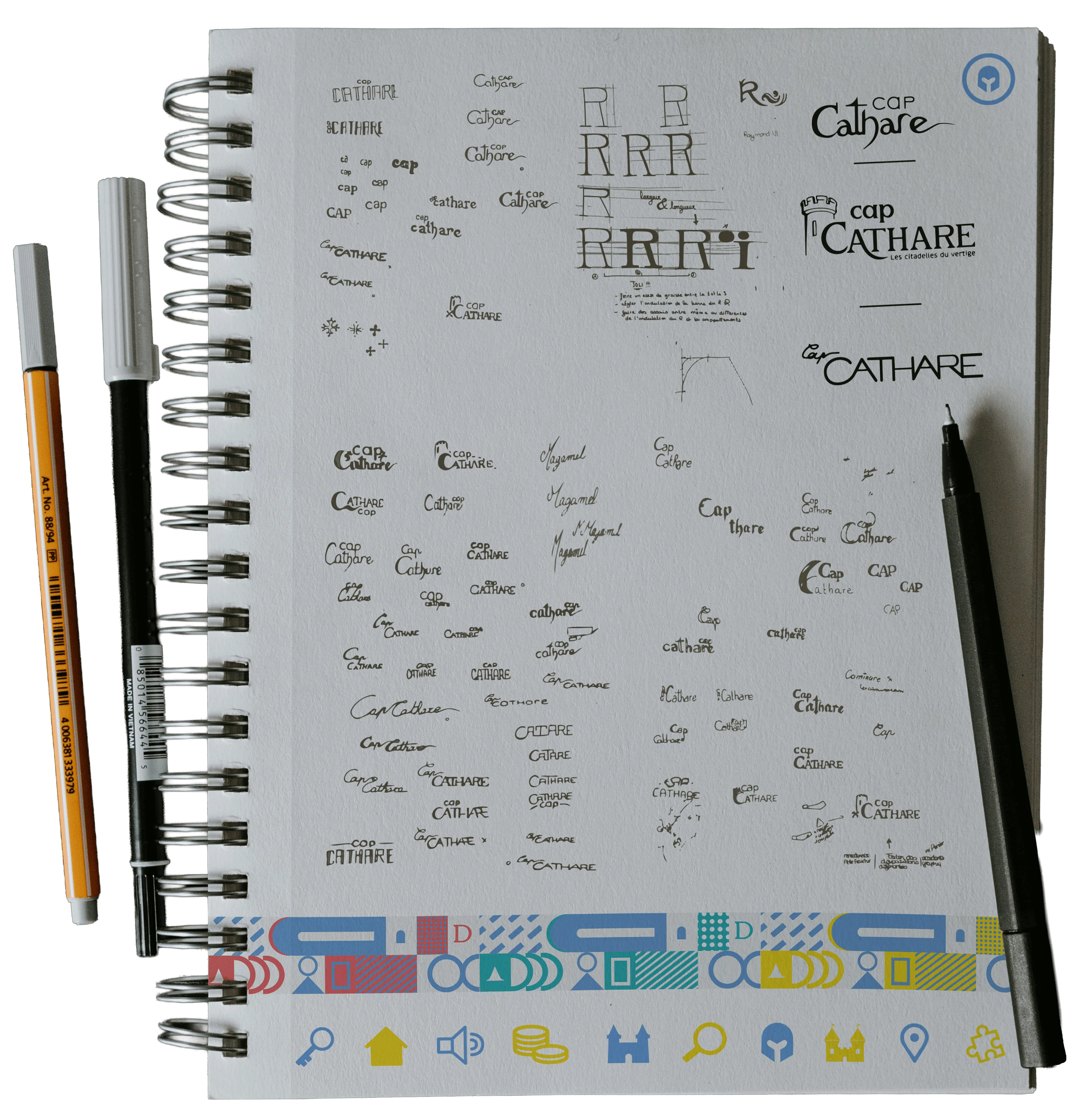 Croquis et recherches graphiques