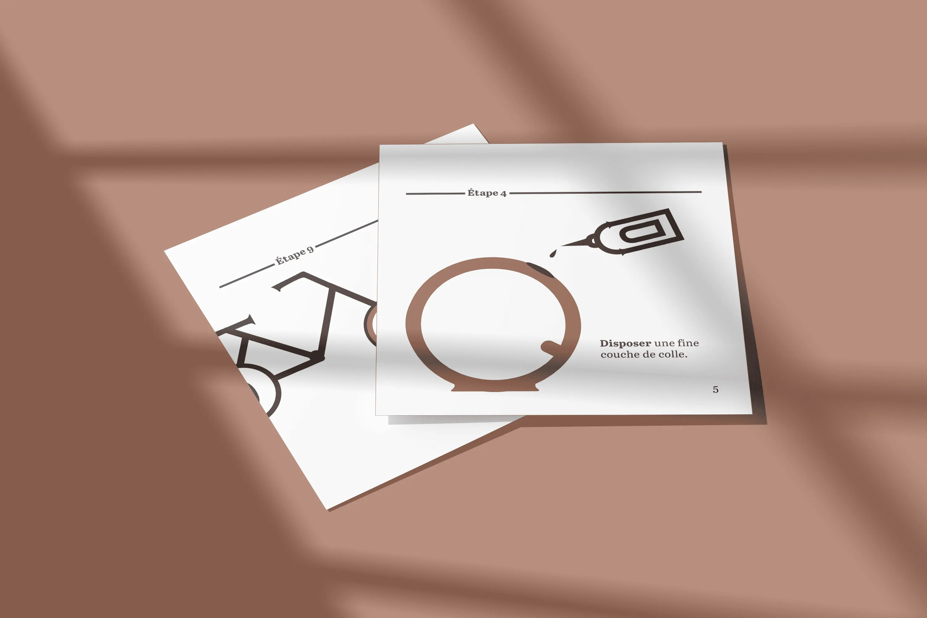 Page des instructions du kit de répérations crevaisons