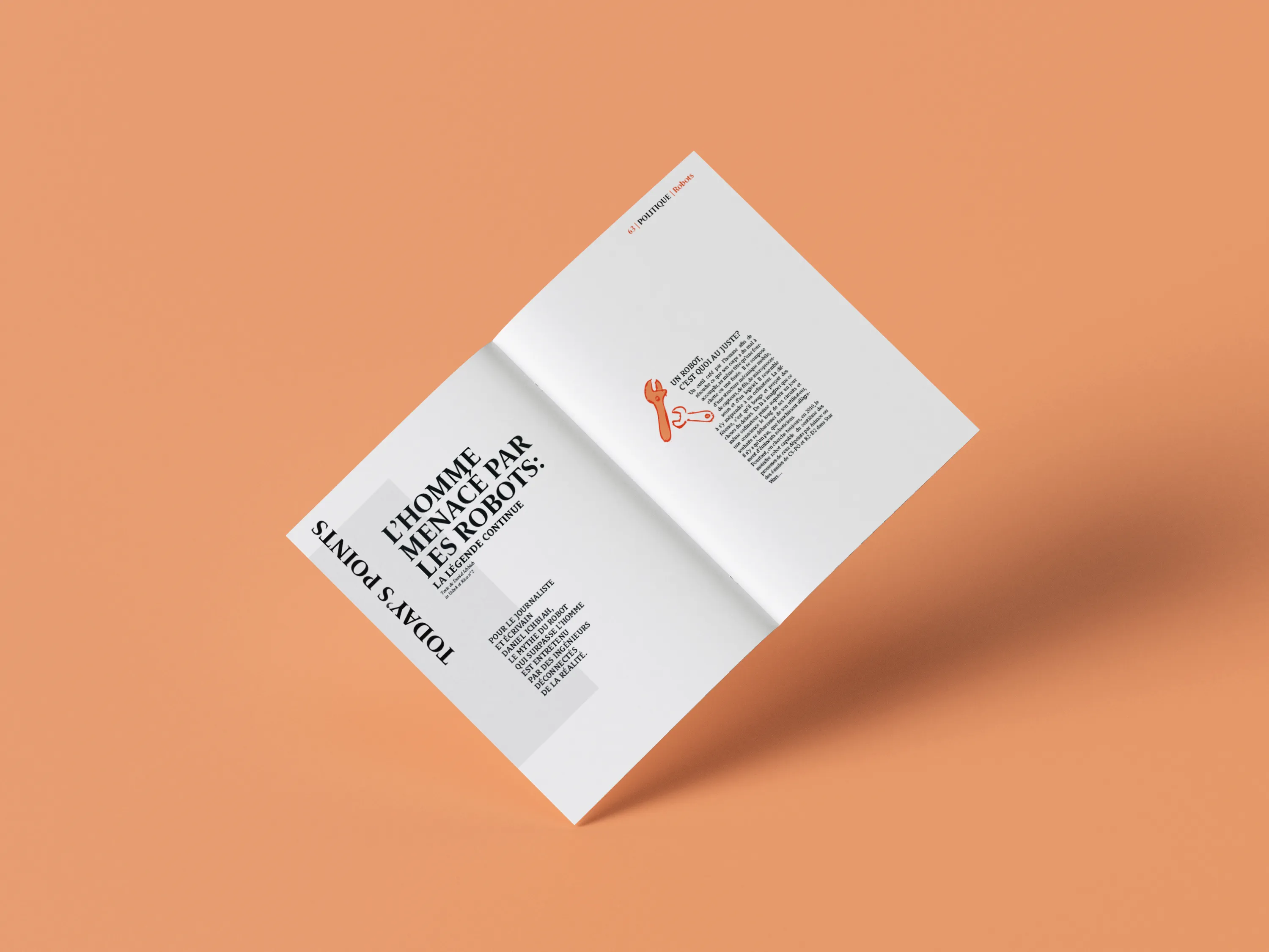 Détails du design et des rubriques