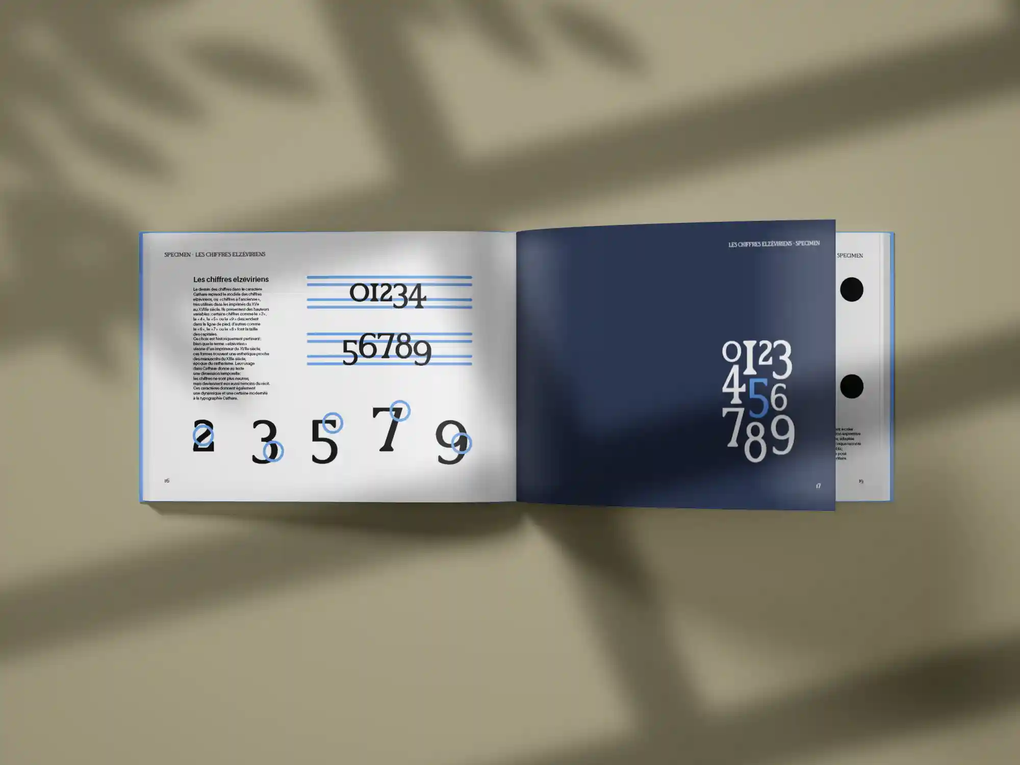 Troisième photo du spécimen typographique Cathare