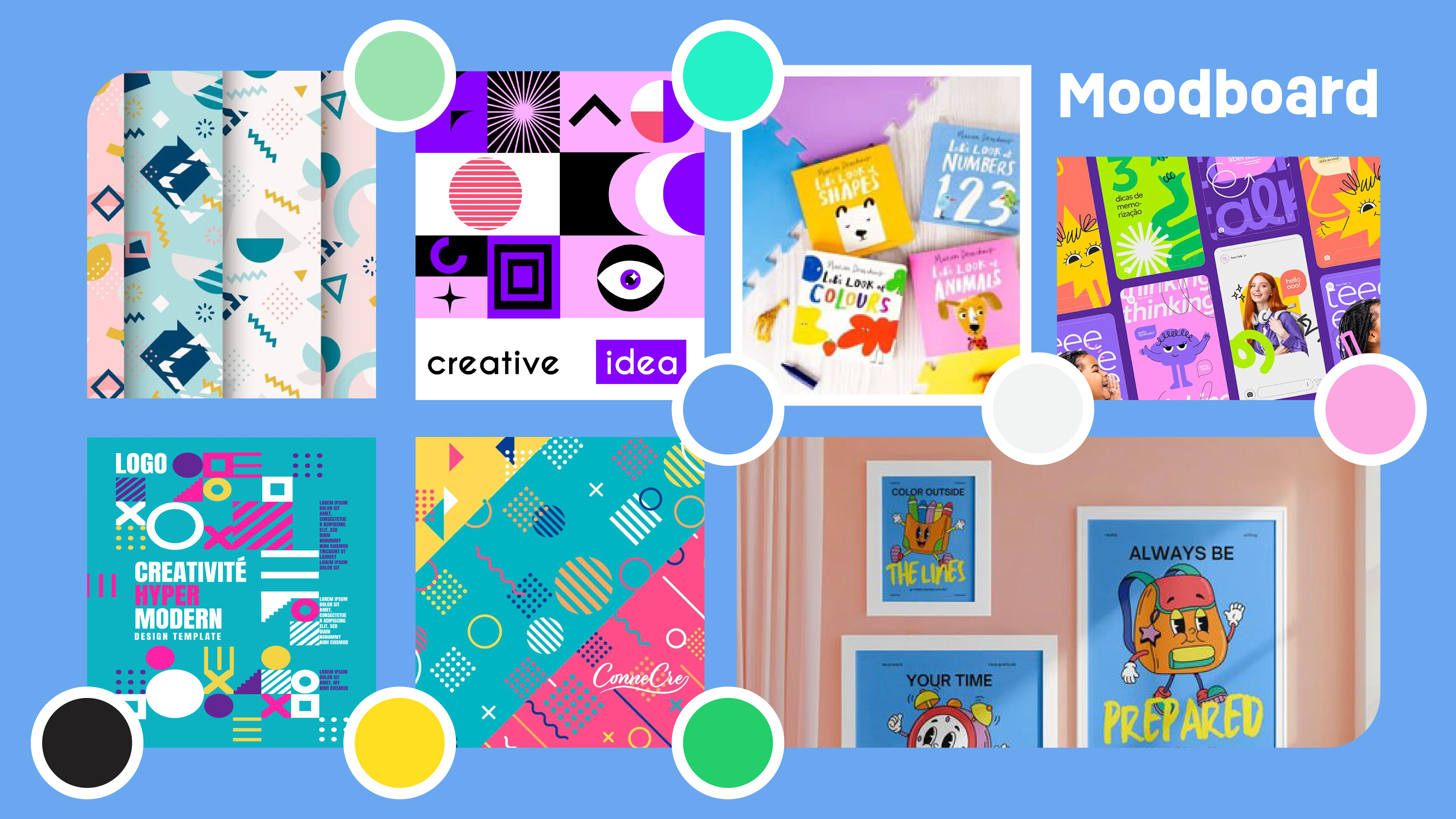 Moodboard d'ambiance